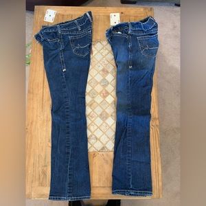 Used Ariat Jeans (FR Style) size 28Long 2 pair bundle